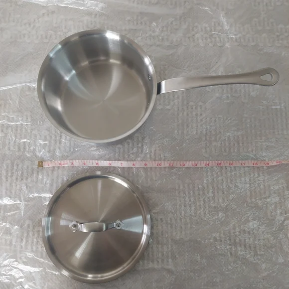 NWOT! Quince 3qt- 5ply Stainless Steel Non-Toxic Saucepan Pot With Lid! (SZ) - Picture 9 of 12